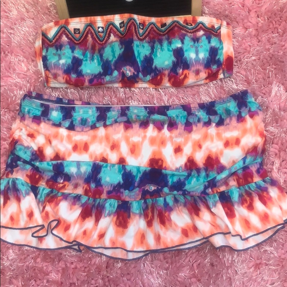 Kenneth Cole Bikini Top & Bottom Size Medium